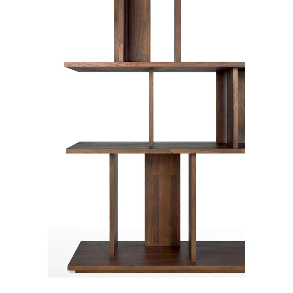 Irregular Rack 88.5"W - Brown Teak - Image 6