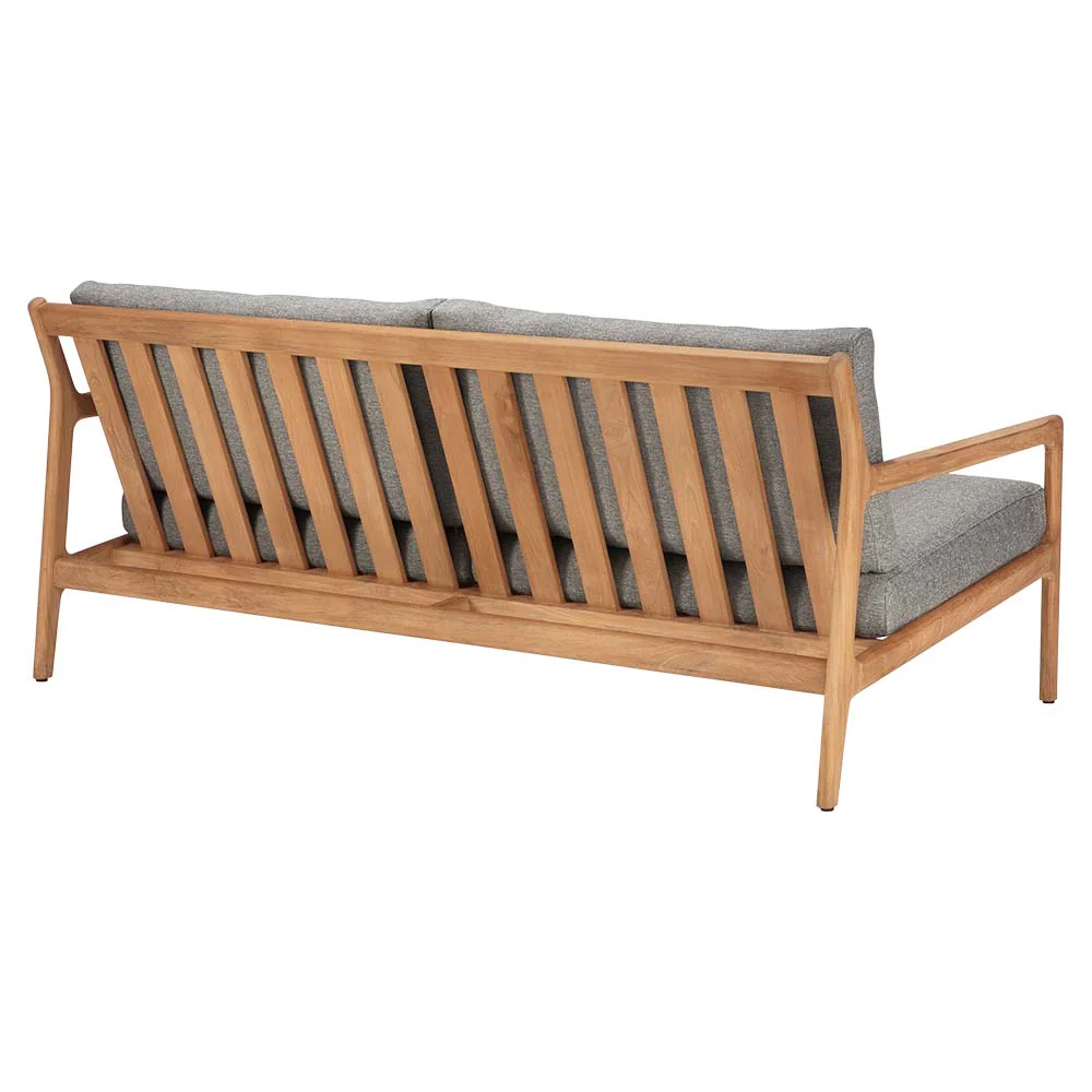 Jack Outdoor 2 Seater Sofa - Teak, Mocha - Image 3