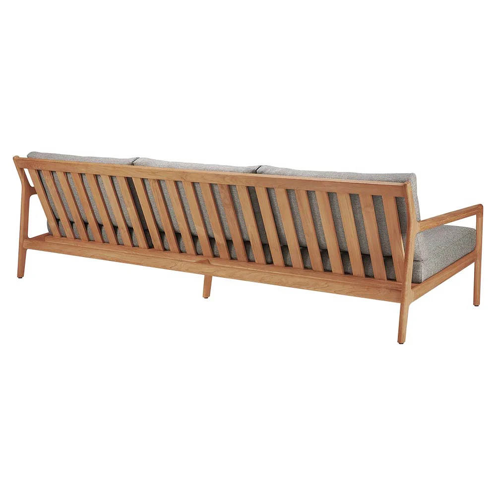 Jack Outdoor 3 Seater Sofa - Teak, Mocha - Image 3