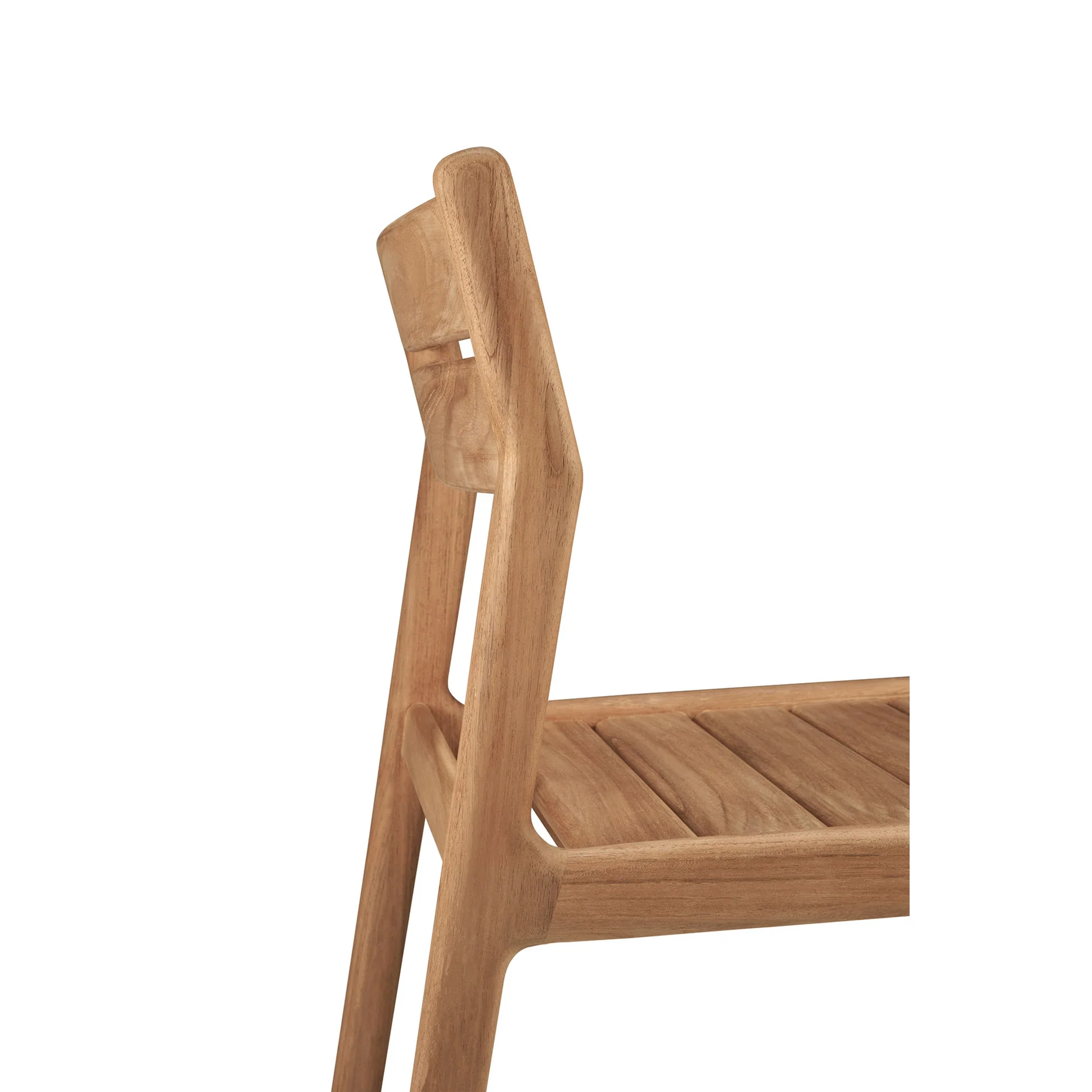 Jack Outdoor Dining Chair - Teak - Image 4