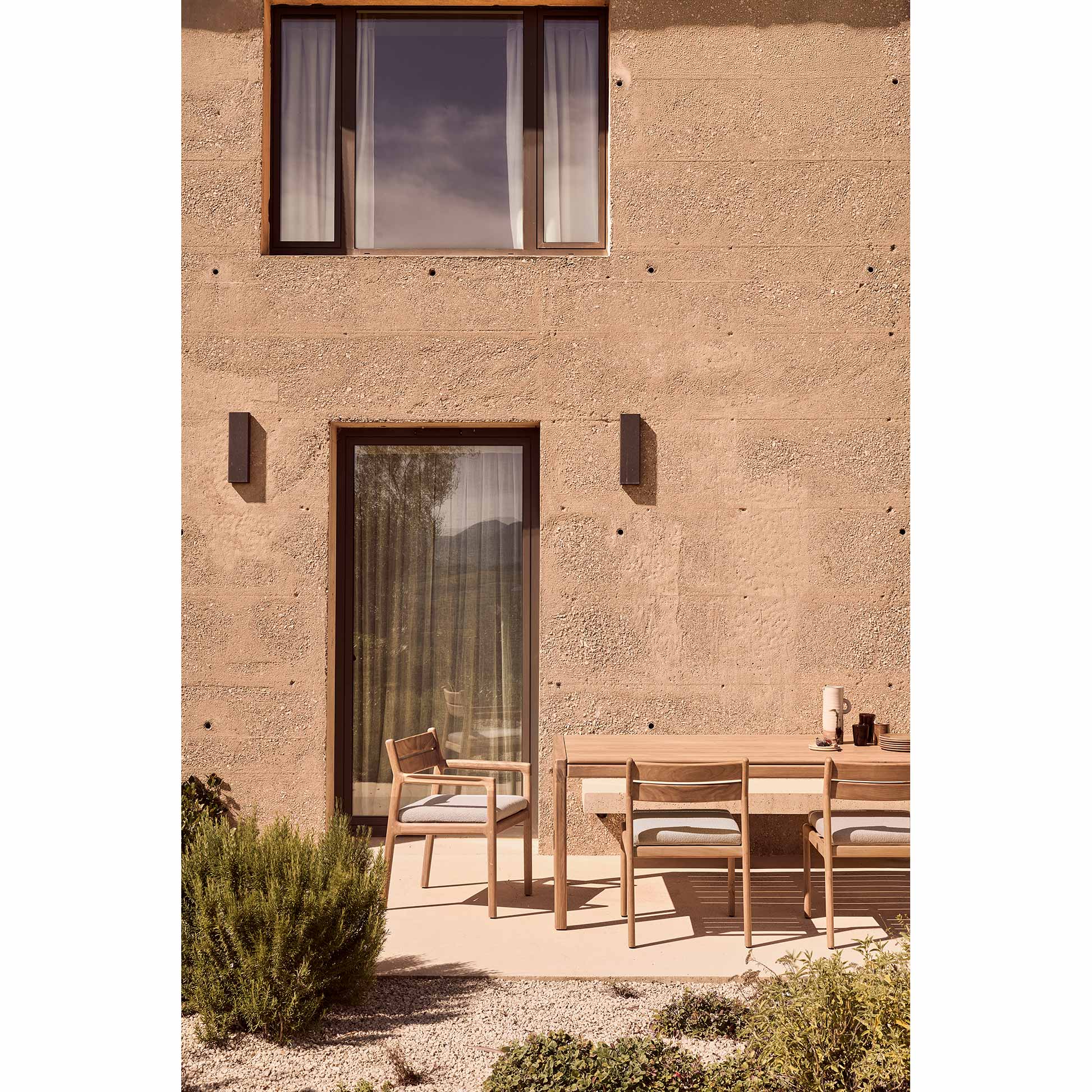 Jack Outdoor Dining Chair - Teak - Image 6