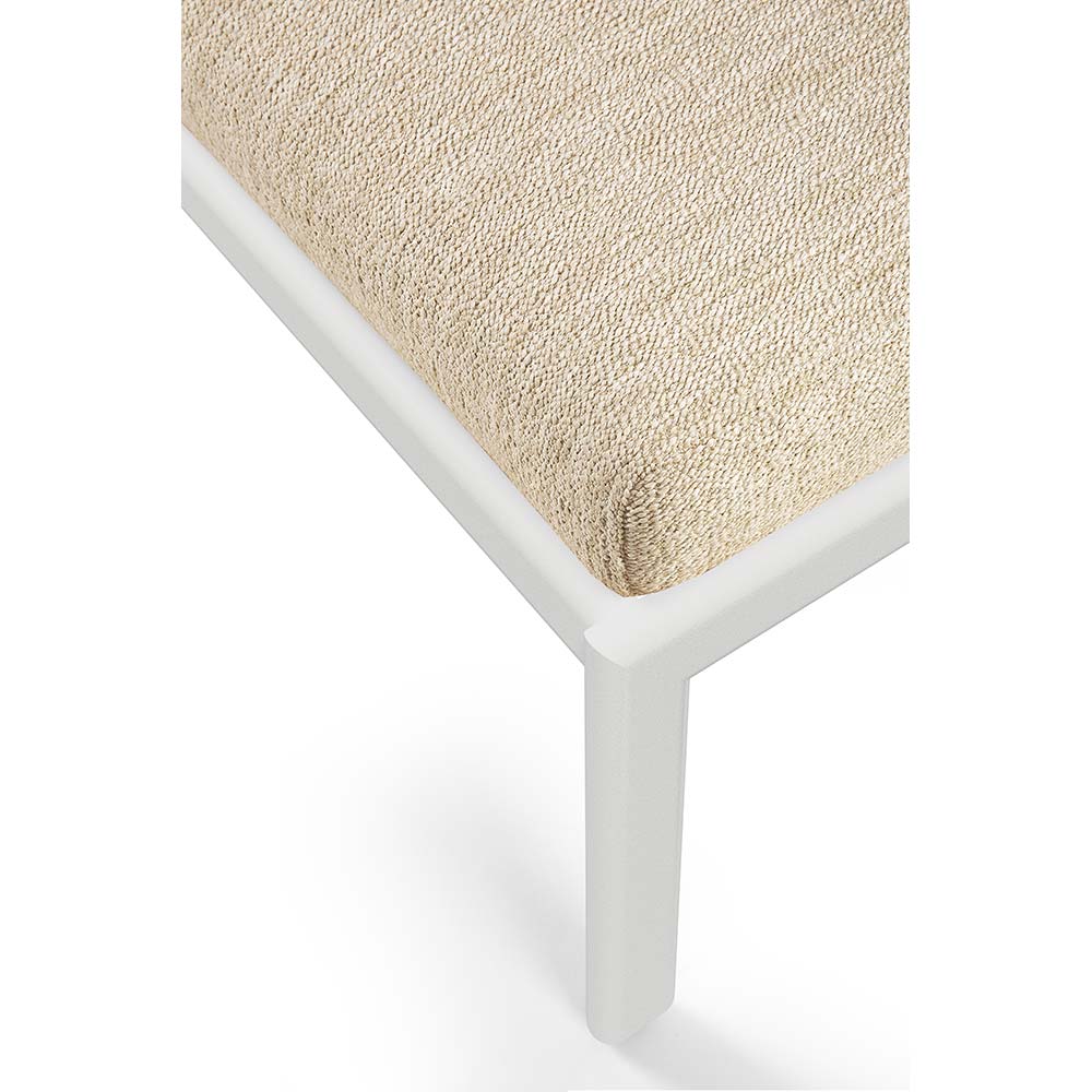 Jack Outdoor Footstool - Aluminum, Natural - Image 3