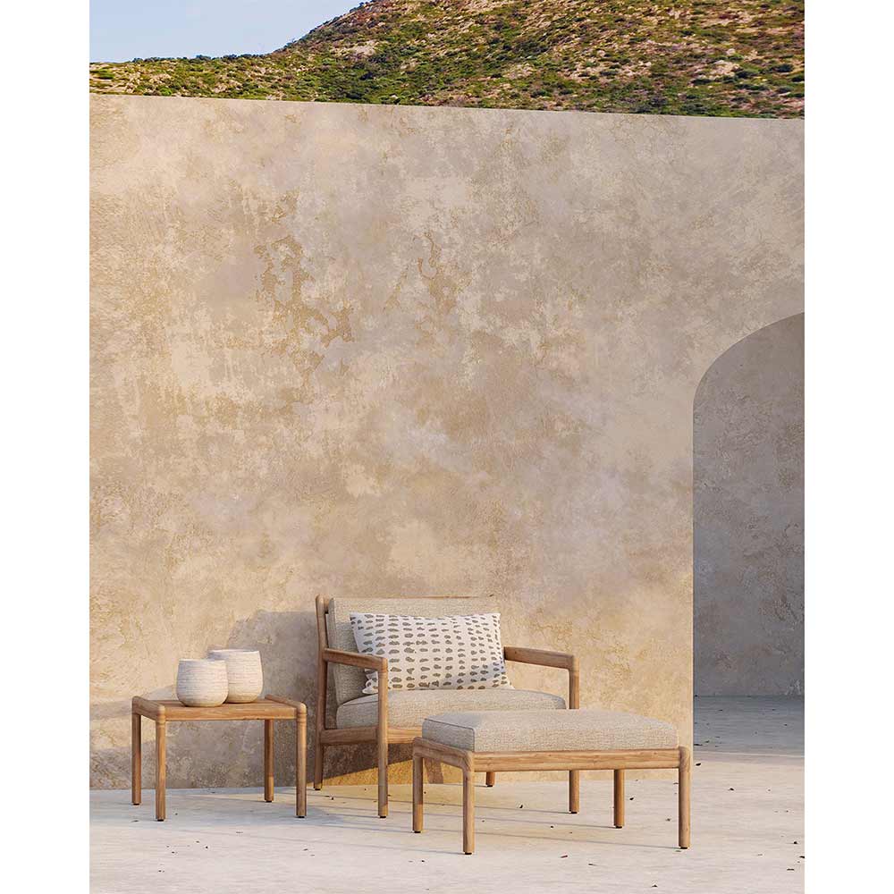 Jack Outdoor Lounge Chair - Teak, Natural - Image 5