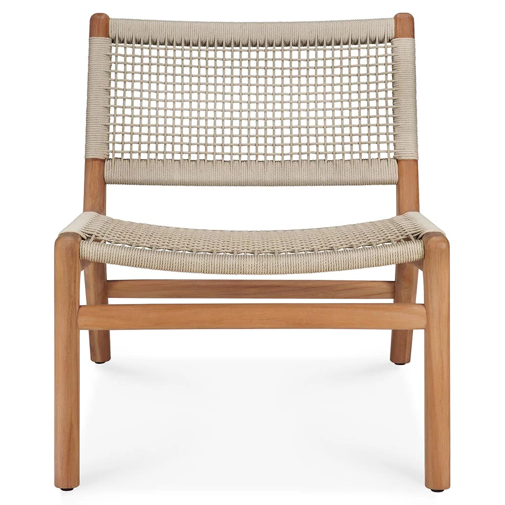 Jack Woven Outdoor Lounge Chair - Image 2