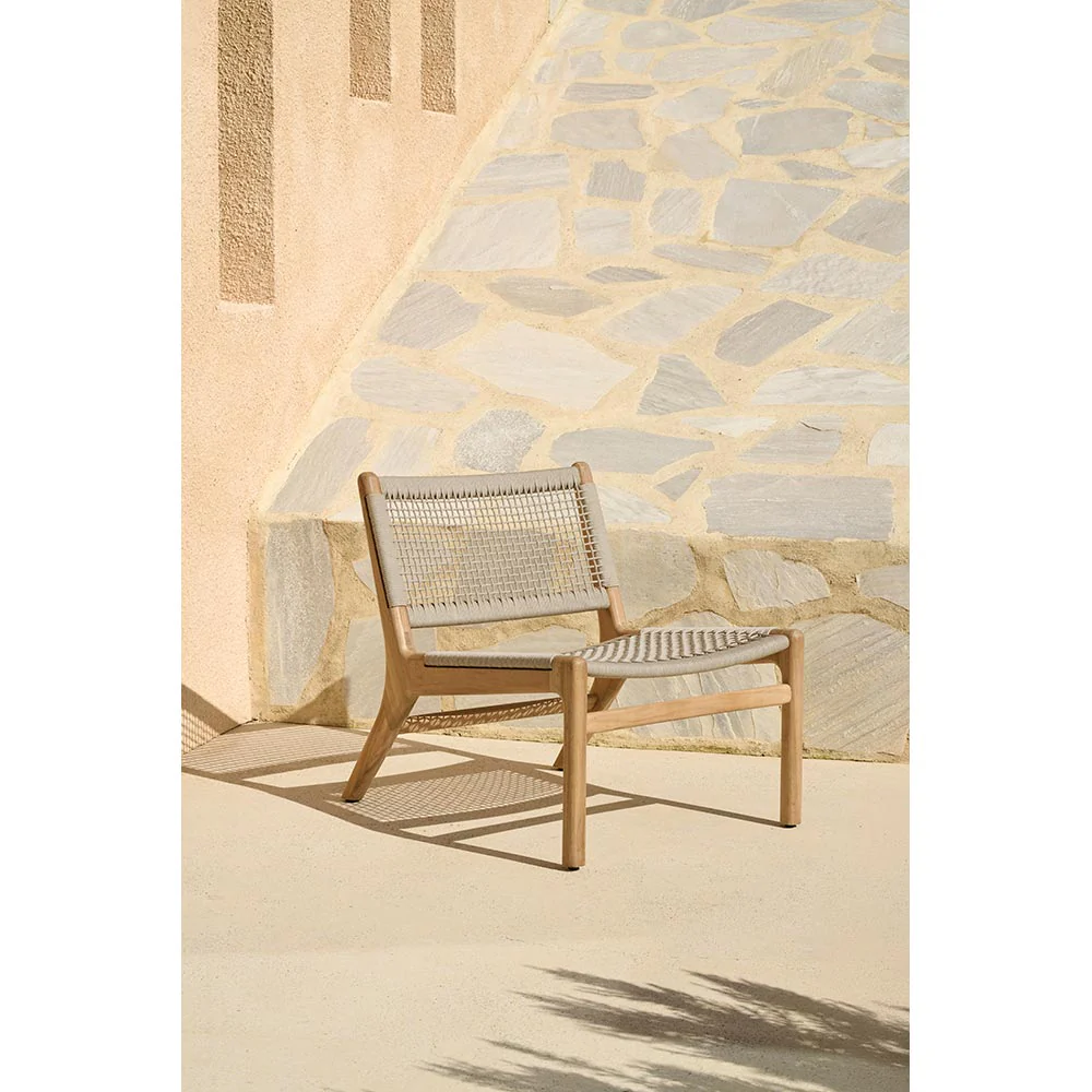 Jack Woven Outdoor Lounge Chair - Image 6