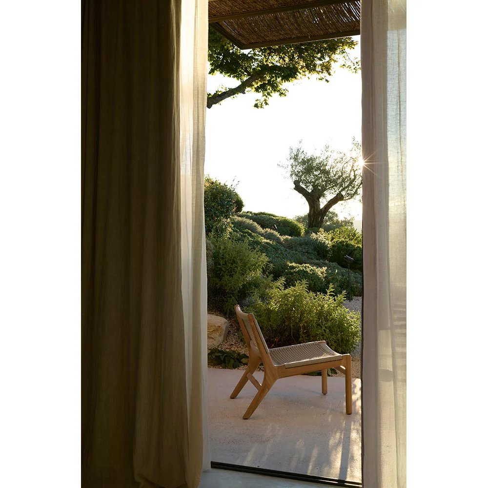 Jack Woven Outdoor Lounge Chair - Image 8