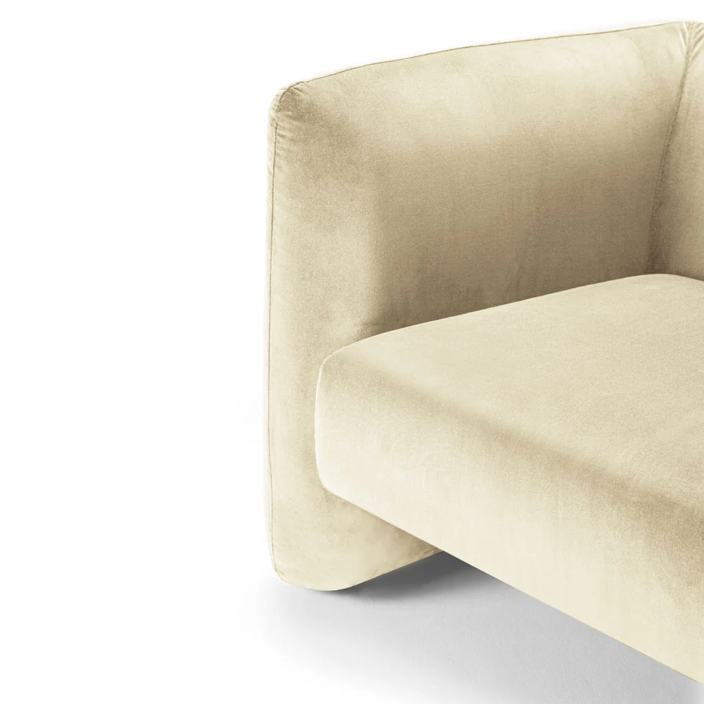 Jacob Armchair - Ivory - Image 4