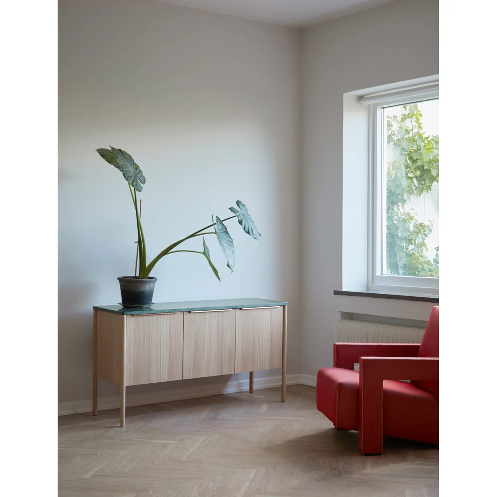 Jut Cabinet - Green Marble Top - Image 2