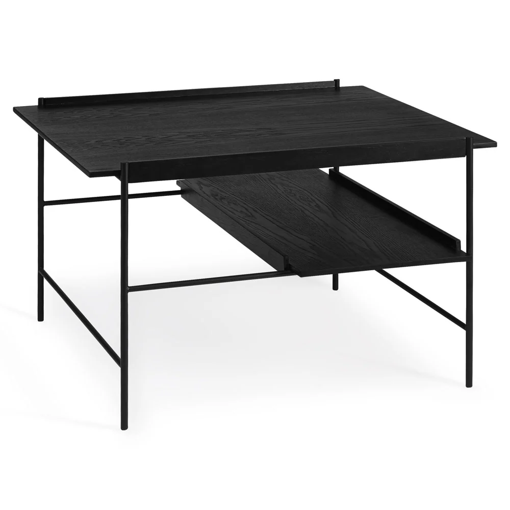 Kanso Coffee Table - Black Frame - Image 2