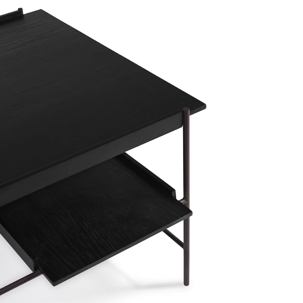 Kanso Coffee Table - Fig Purple Frame - Image 2