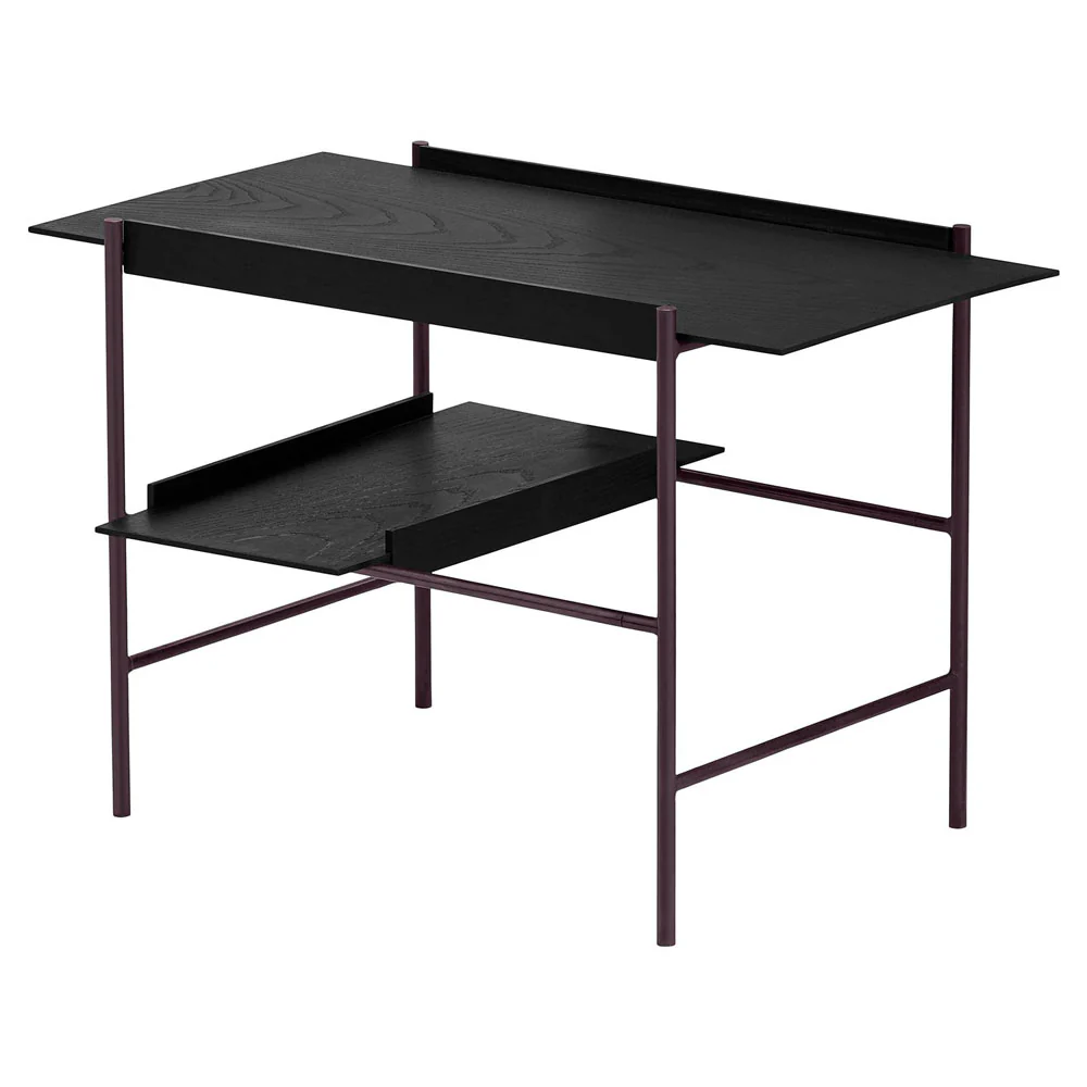 Kanso Tray Table - Fig Purple Frame