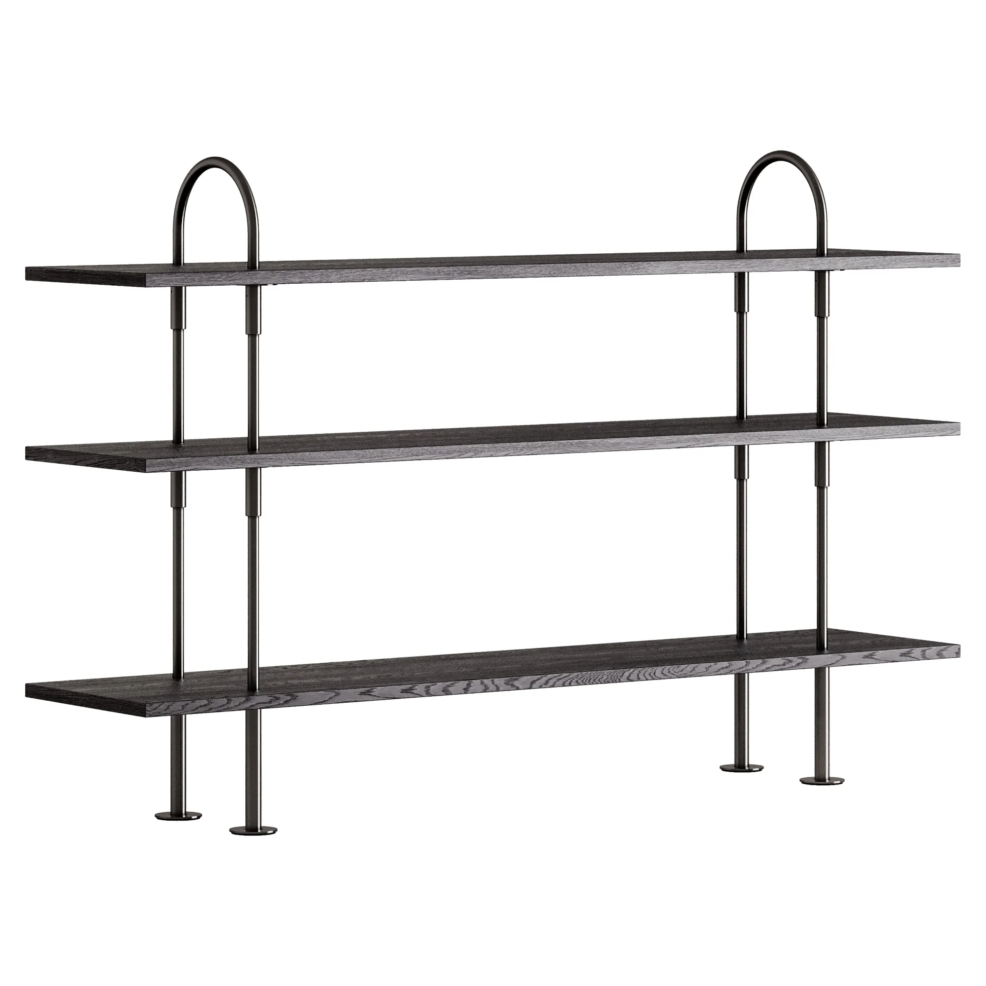 Keen Shelving System 2x3 - 63", Brown Black Ash - Image 3