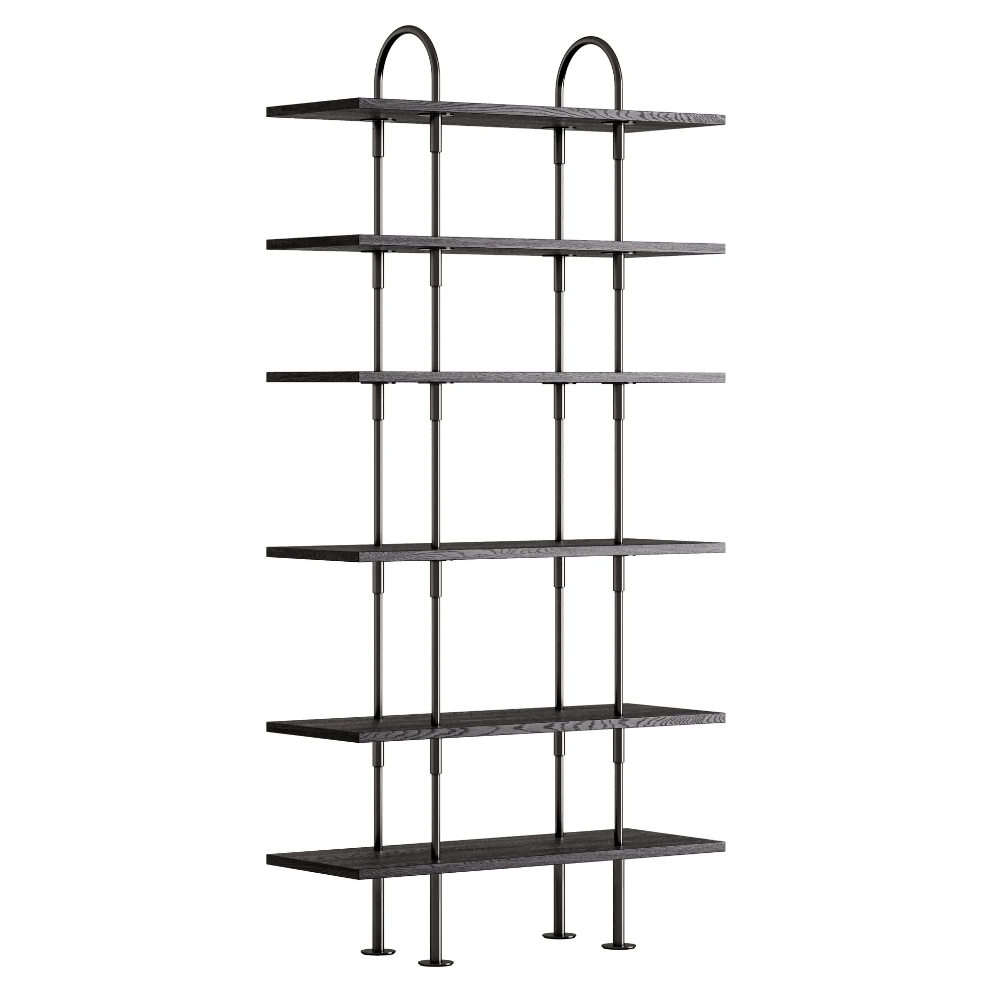 Keen Shelving System 2x6 - 37", Brown Black Ash - Image 3