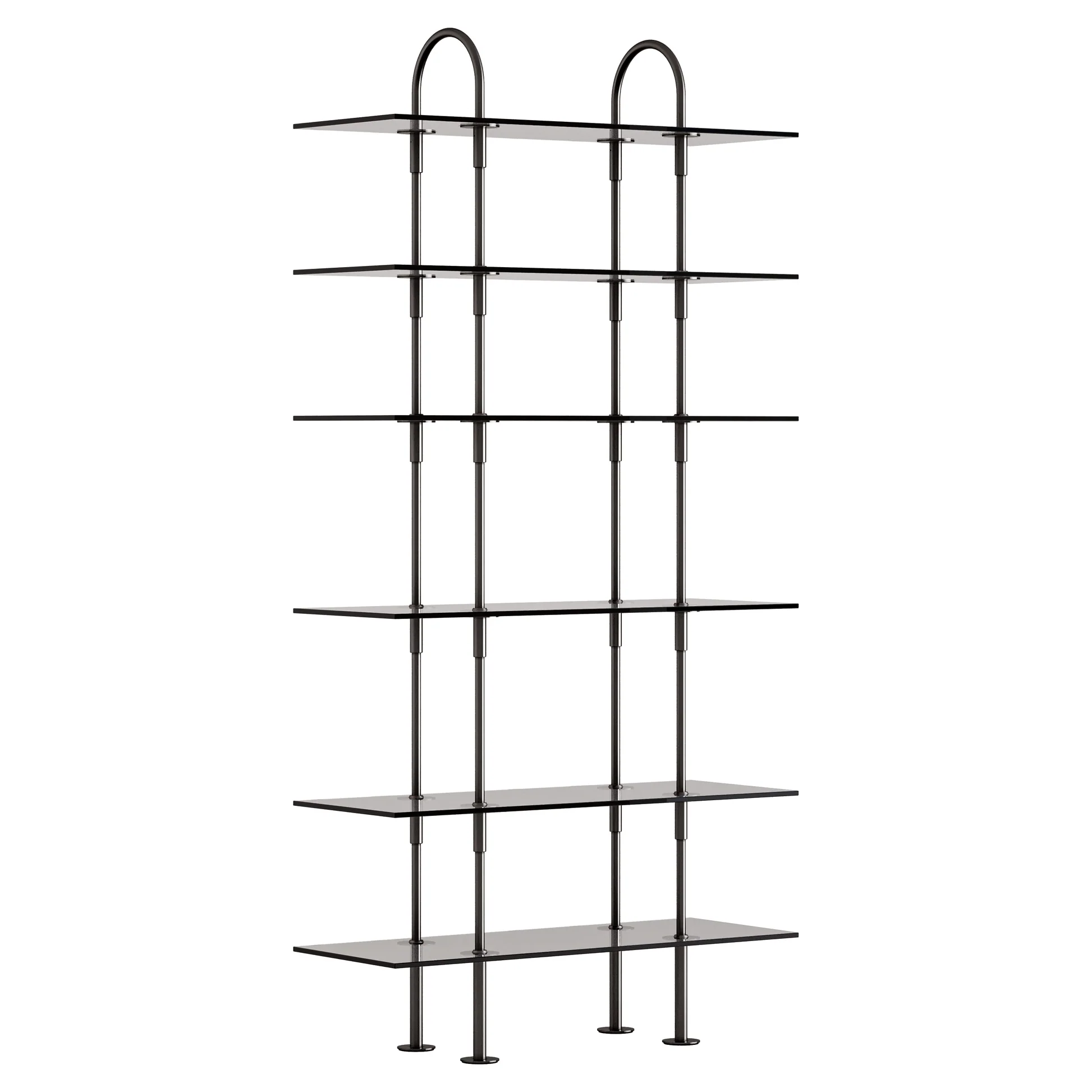 Keen Shelving System 2x6 - 37", Smoke Tempered Glass - Image 3