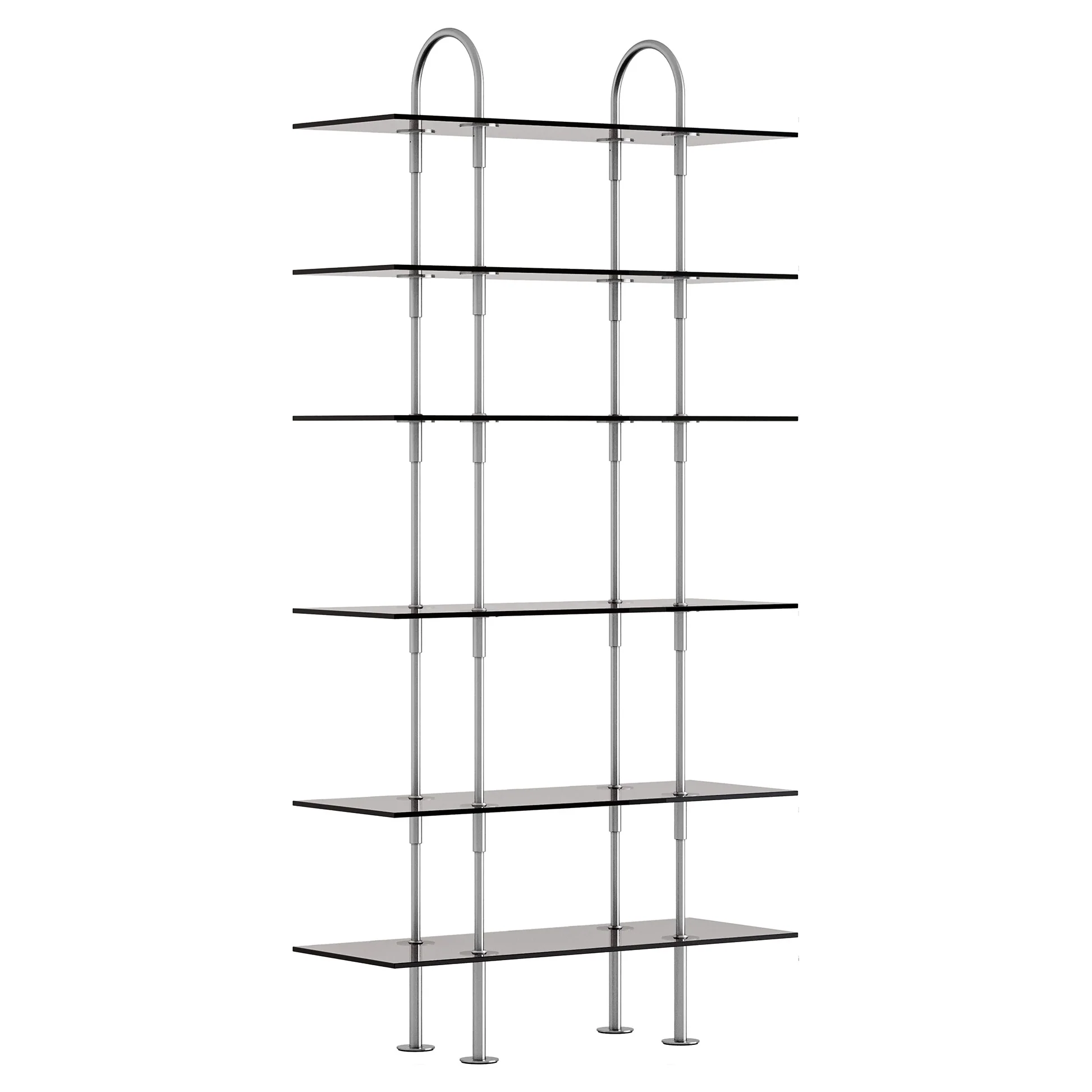 Keen Shelving System 2x6 - 37", Smoke Tempered Glass - Image 4