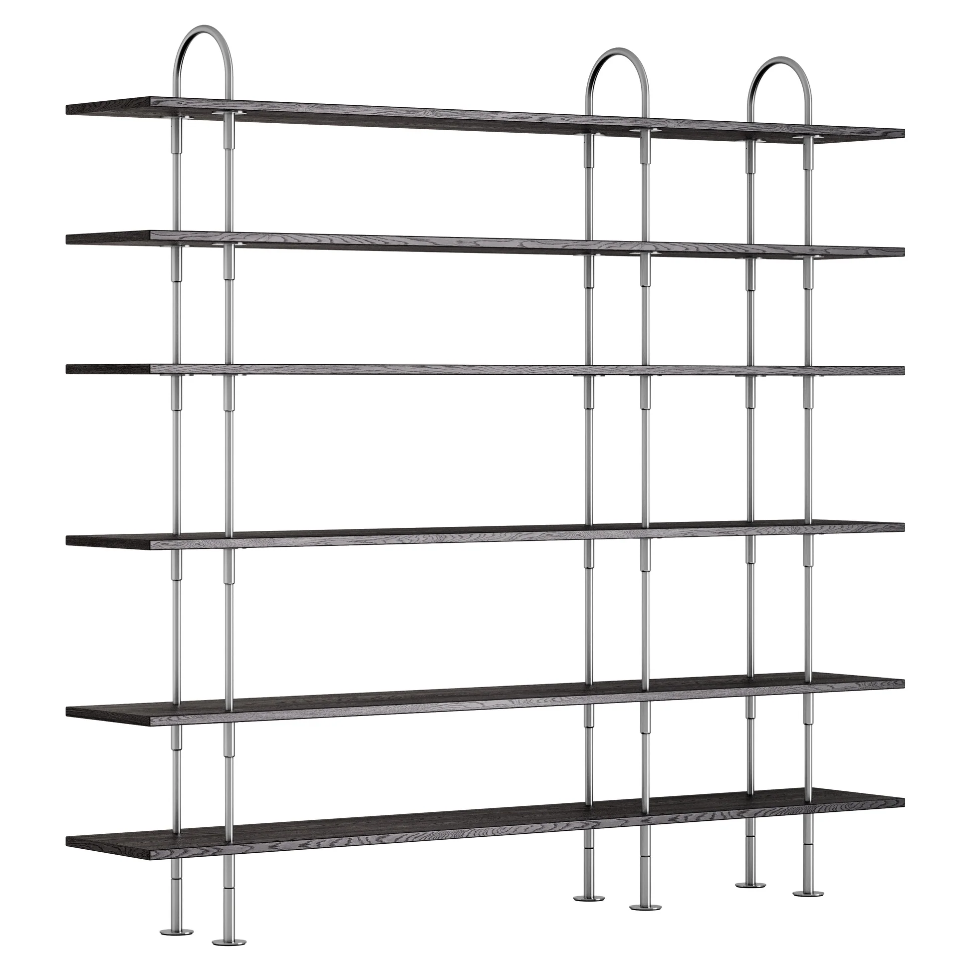 Keen Shelving System 3x6 - 81", Brown Black Ash - Image 4