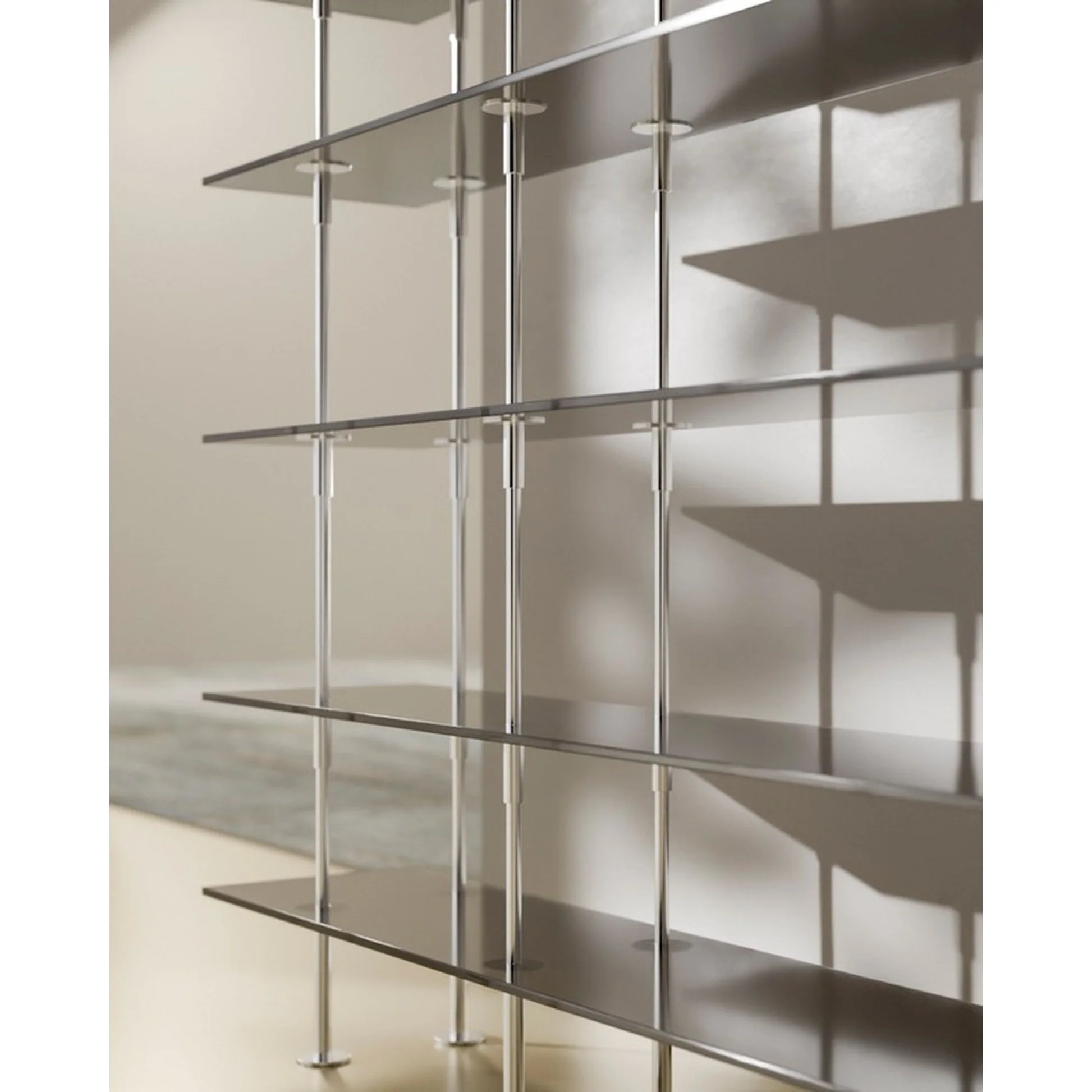Keen Shelving System 3x6 - 81", Smoke Tempered Glass - Image 5