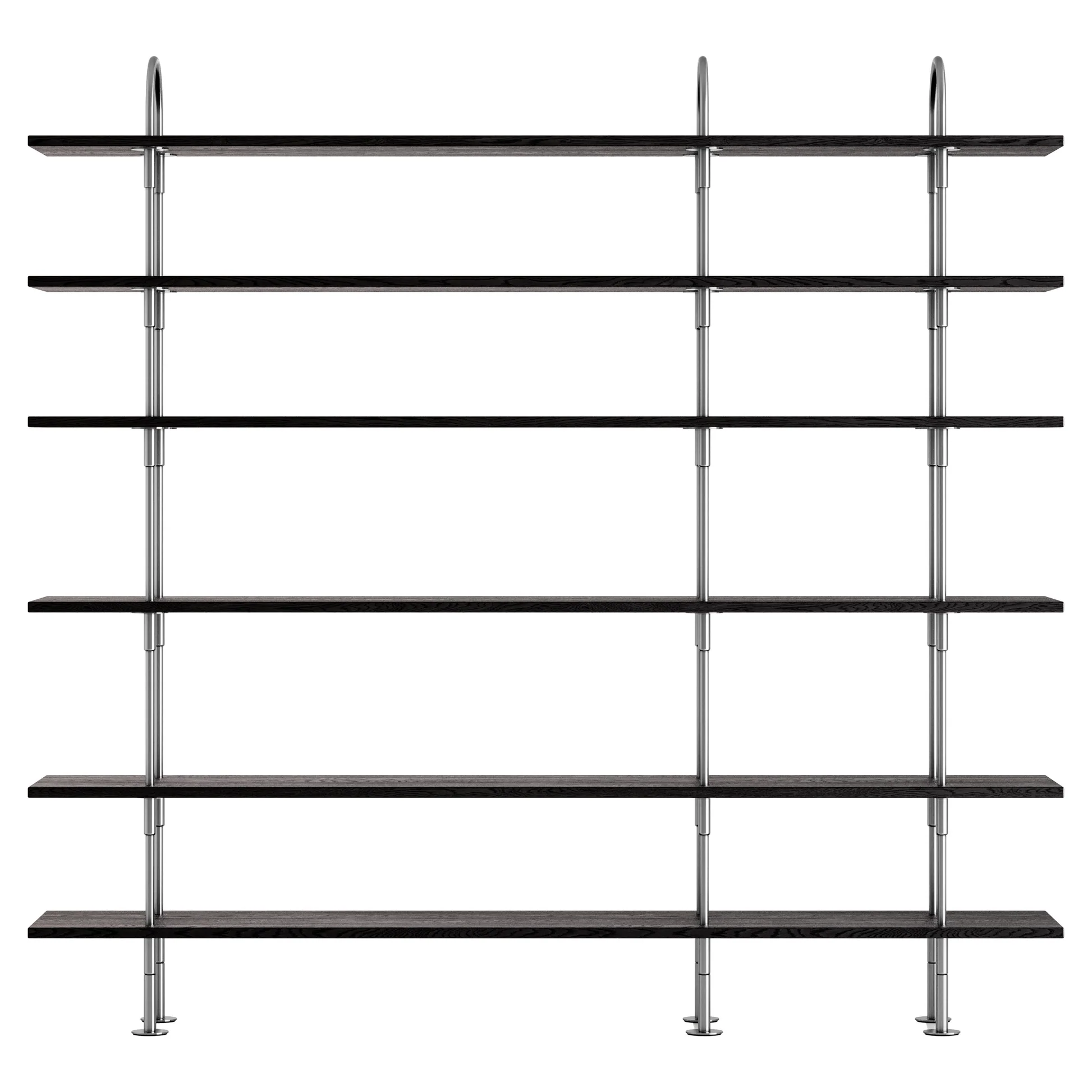 Keen Shelving System 3x6 - 81", Brown Black Ash - Image 2