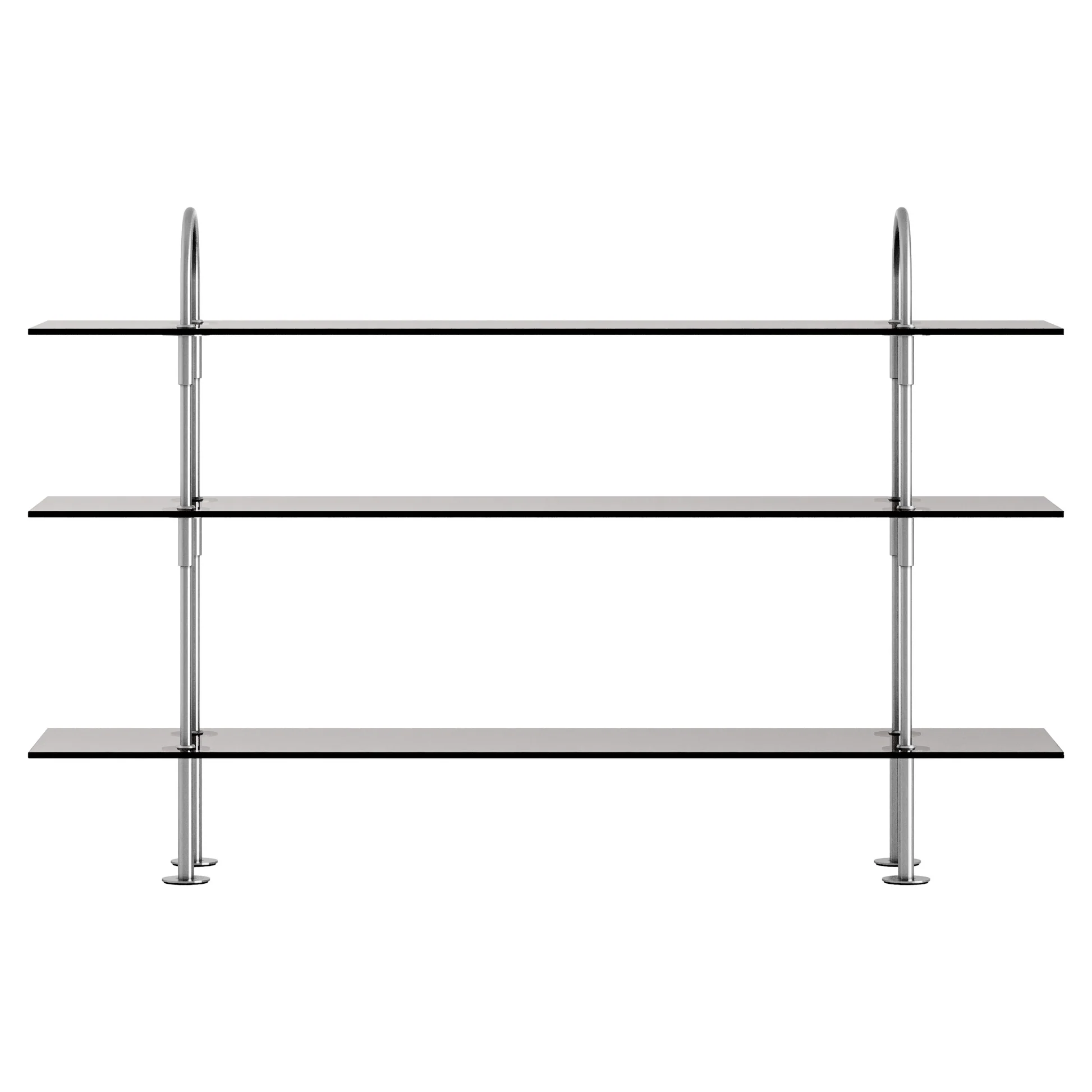 Keen Shelving System 2x3 - 63", Smoke Tempered Glass - Image 2