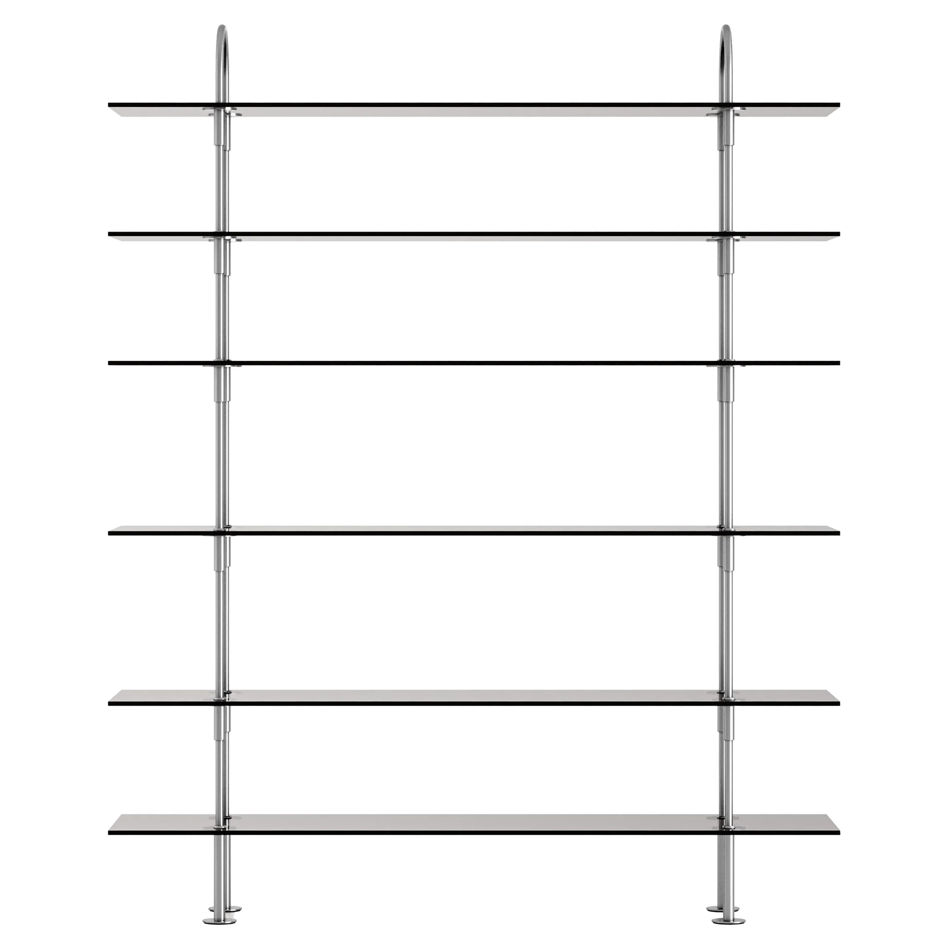 Keen Shelving System 2x6 - 63", Smoke Tempered Glass - Image 2