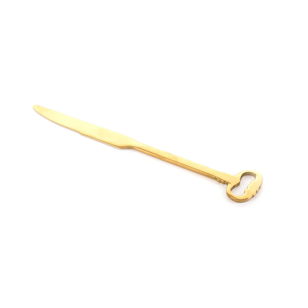 Keytlery Gold Flatware - Set of 24 - Image 3