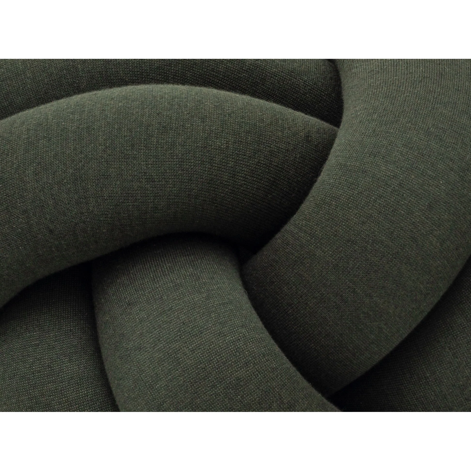 Knot Cushion XL - Forest Green - Image 2