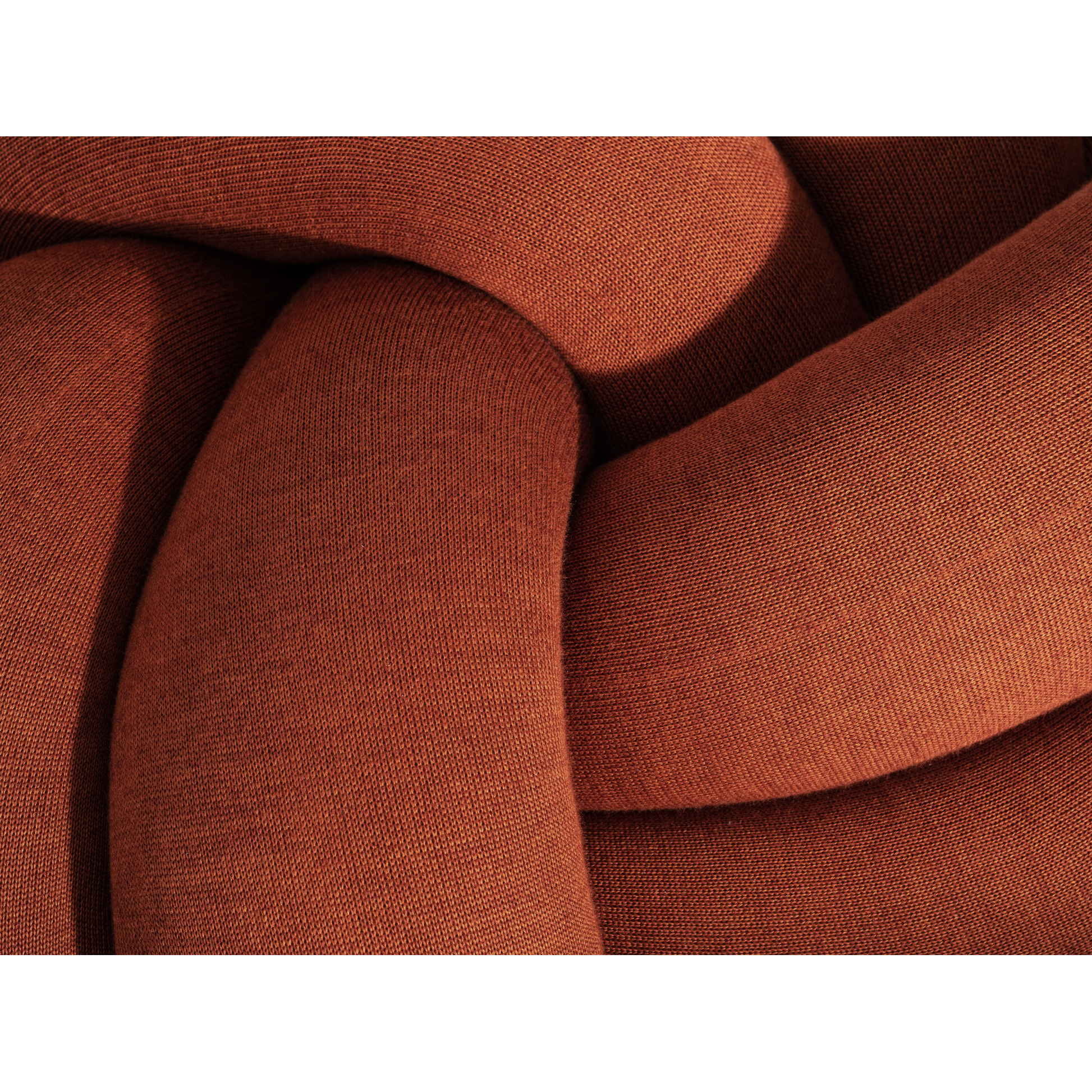 Knot Cushion XL - Ochre - Image 4