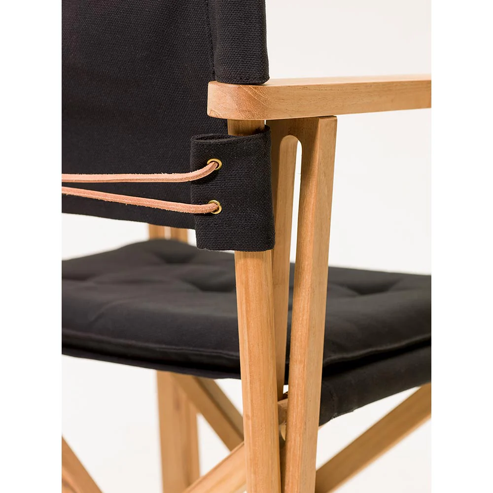 Kryss Outdoor Lounge Chair - Black - Image 3