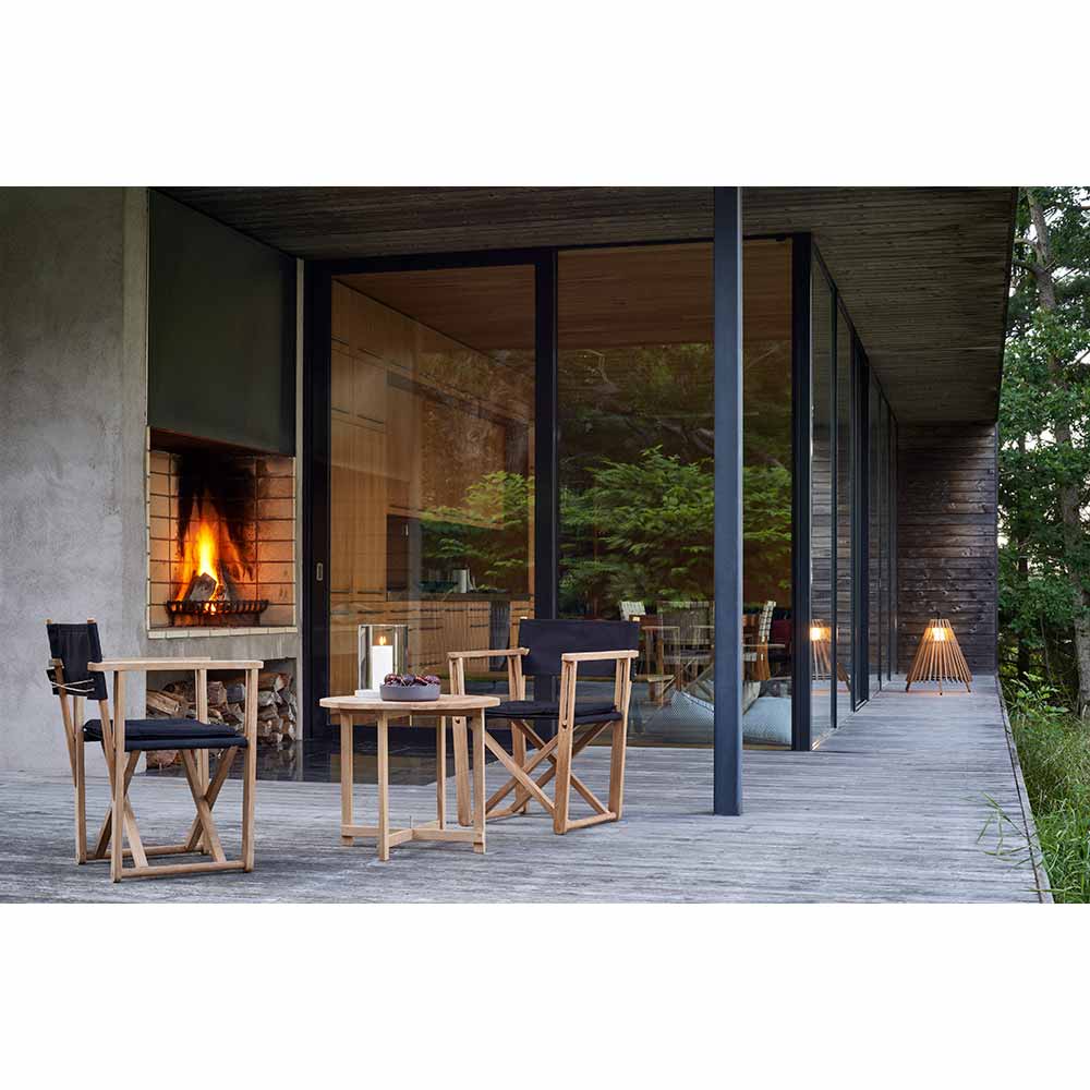 Kryss Outdoor Lounge Chair - Black - Image 4
