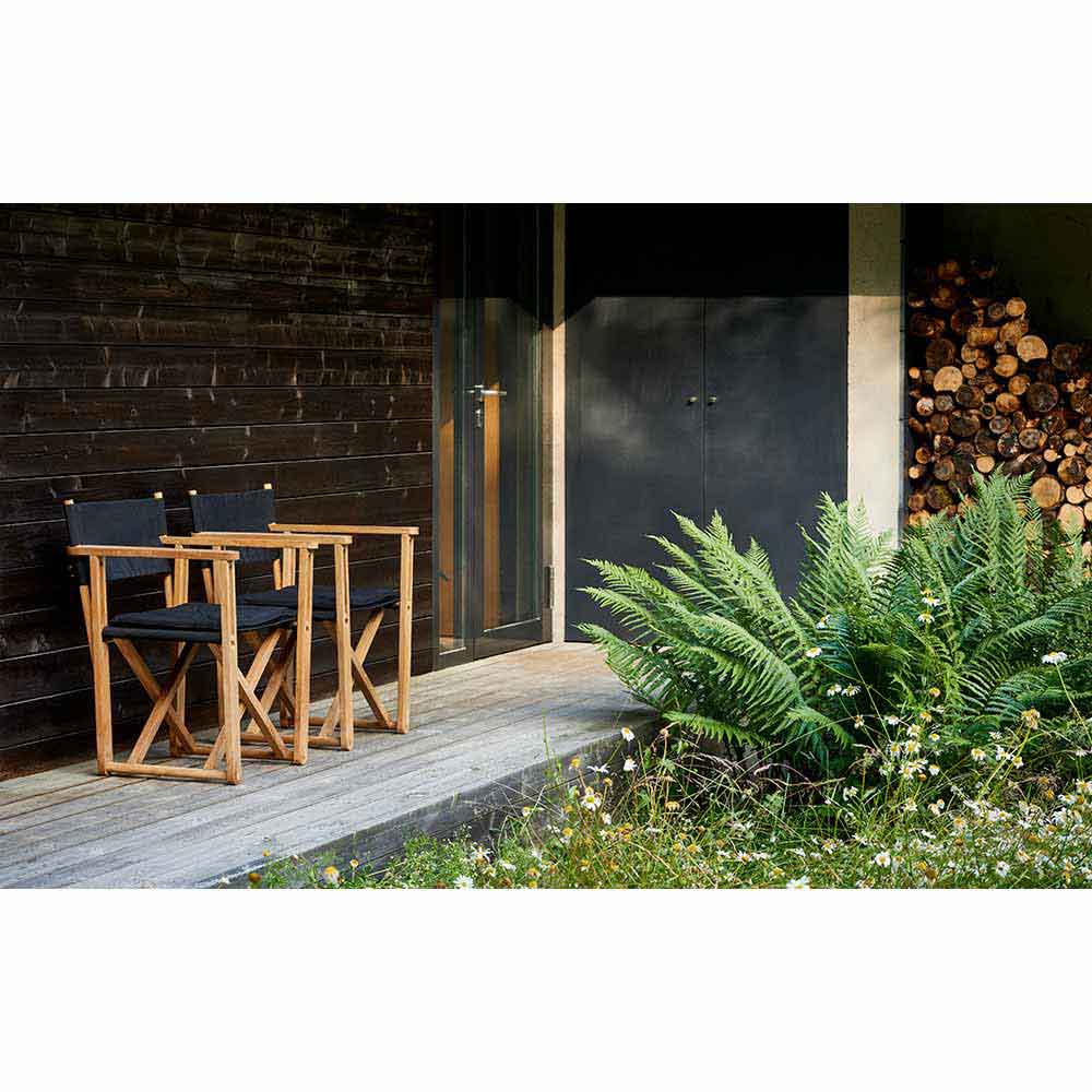 Kryss Outdoor Lounge Chair - Black - Image 5