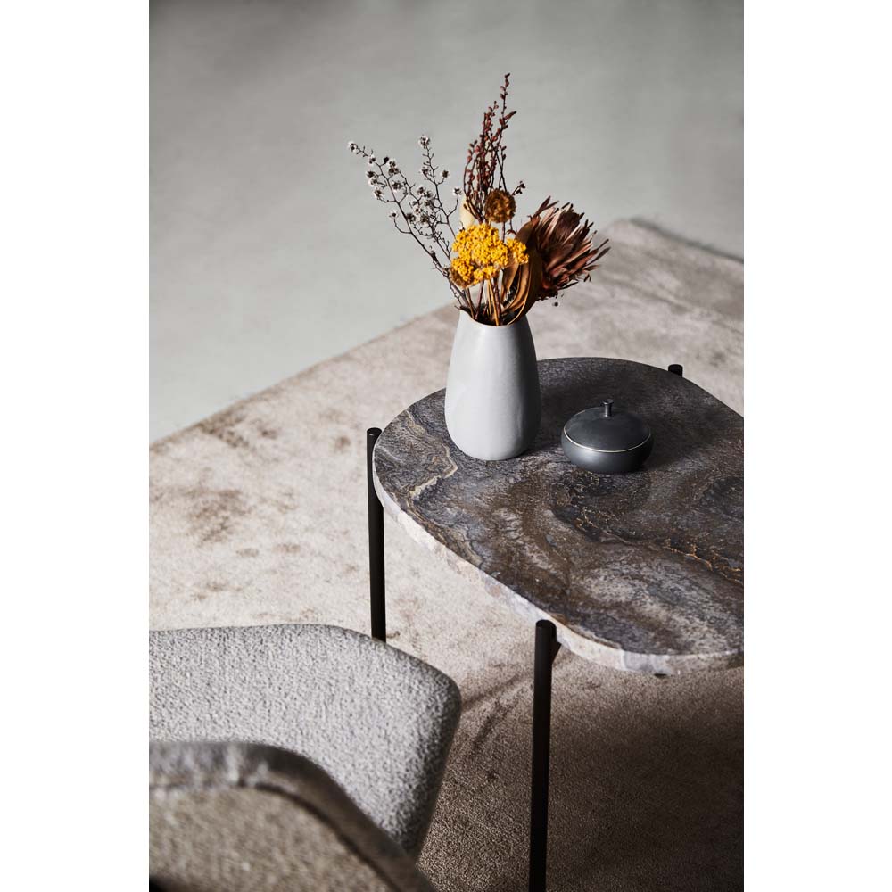 La Terra Occasional Medium Coffee Table - Gray Melange - Image 4