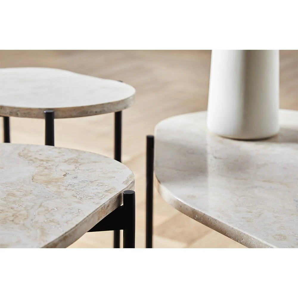 La Terra Occasional Medium Coffee Table - Ivory - Image 3