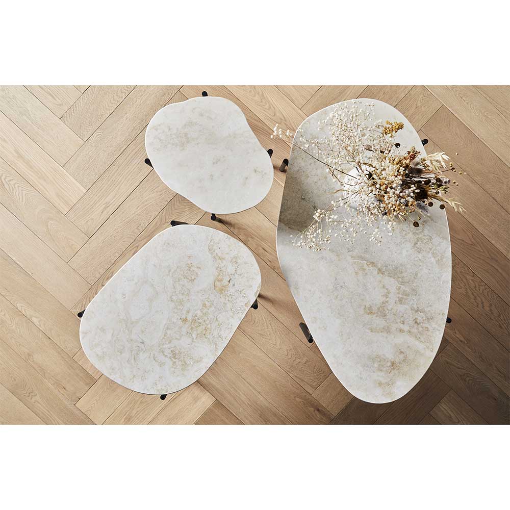 La Terra Occasional Medium Coffee Table - Ivory - Image 5