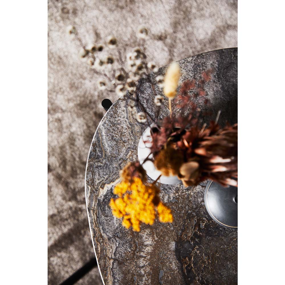 La Terra Occasional Side Table - Gray Melange - Image 3