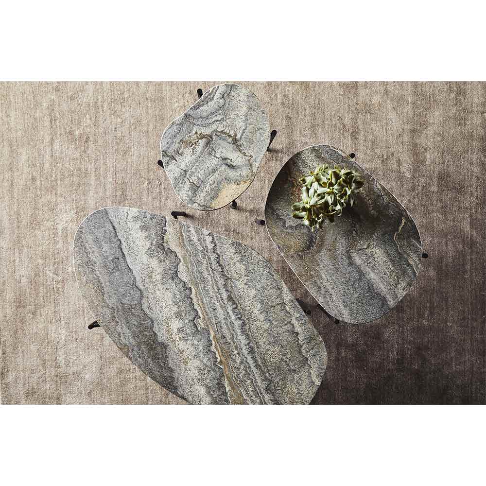 La Terra Occasional Side Table - Gray Melange - Image 4