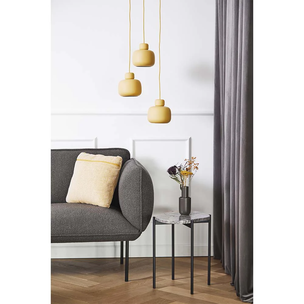 La Terra Occasional Side Table - Gray Melange - Image 5