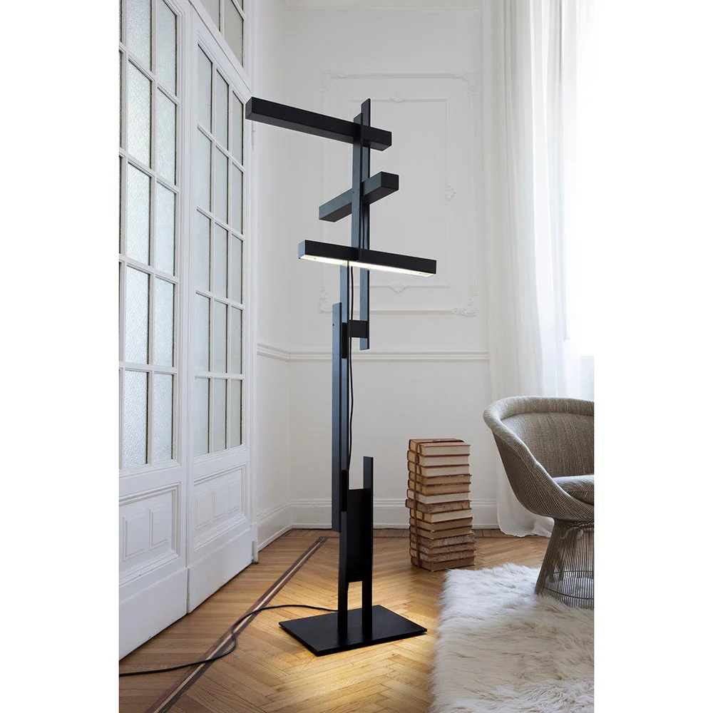 Las Floor Lamp - Black - Image 5