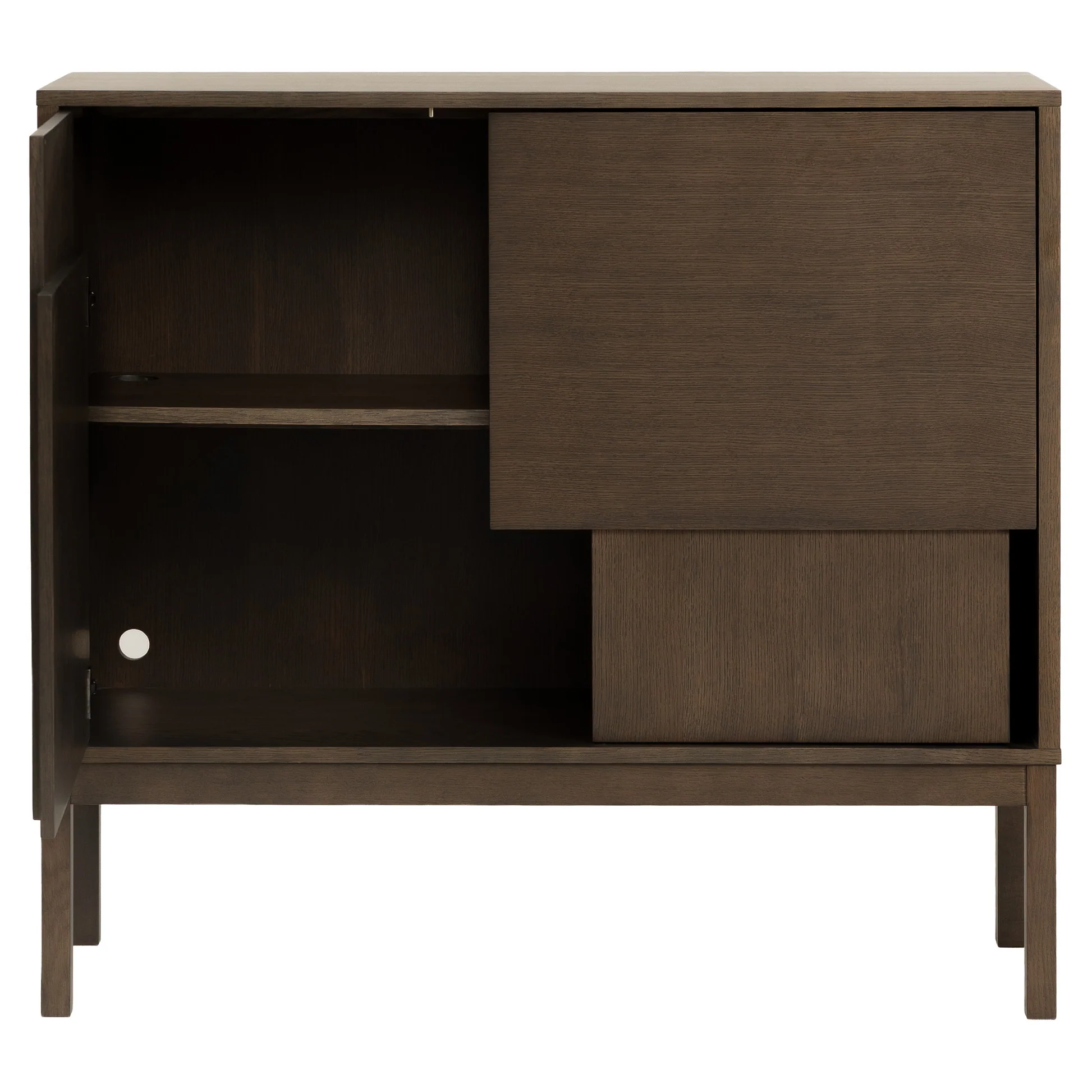 Layer Sideboard With Legs - Dark Oak - Image 3