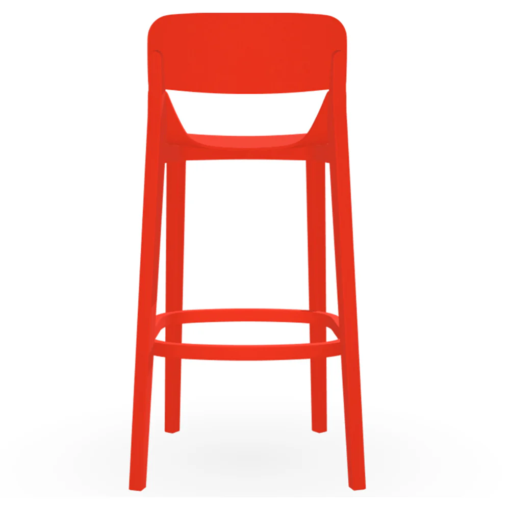 Leaf Counter Stool with Back Rest - Color - Image 4