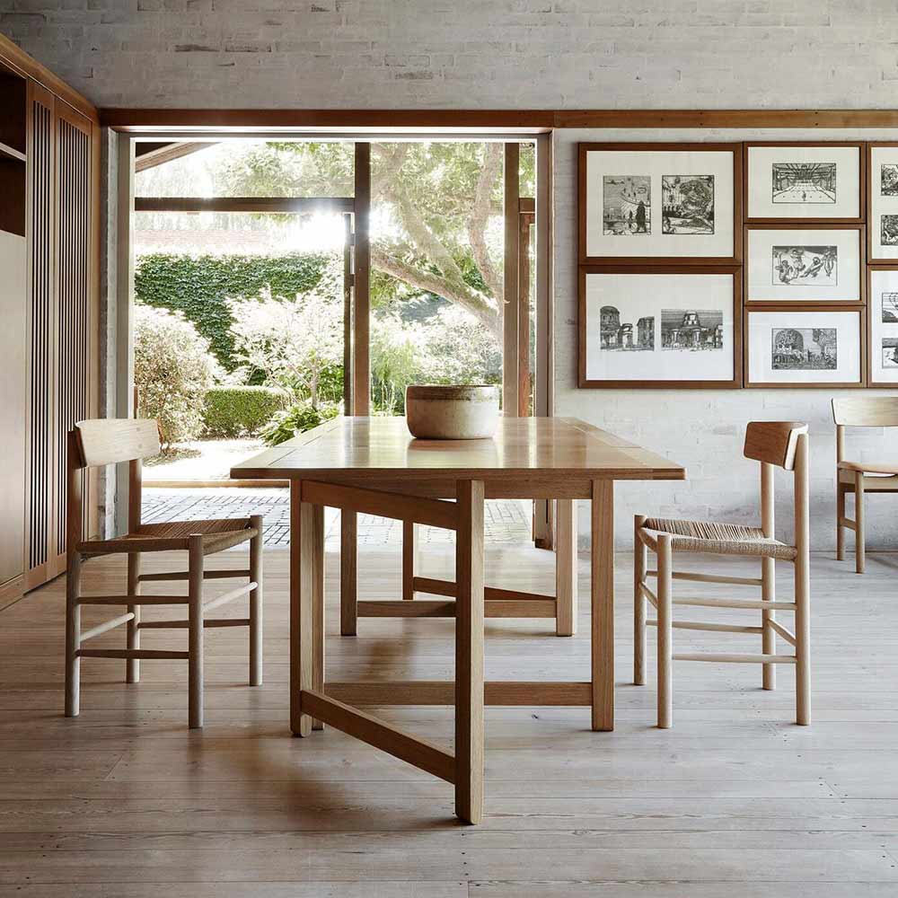 Library Extendable Dining Table - Image 7