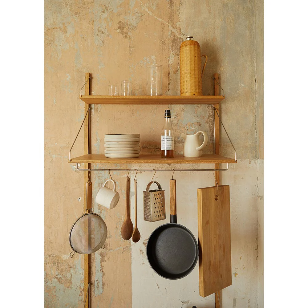 Library Hanger Shelf - Natural Oak - Image 3