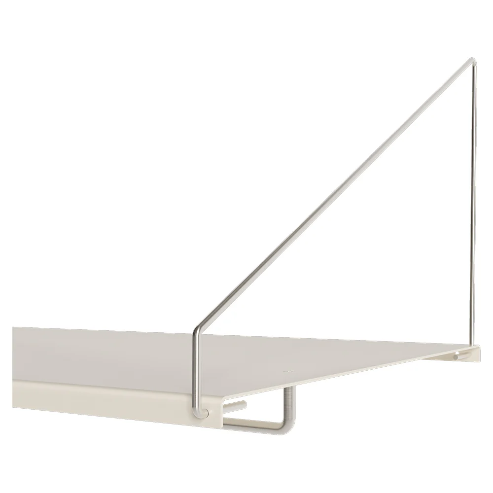 Library Hanger Shelf - Warm White Steel - Image 2