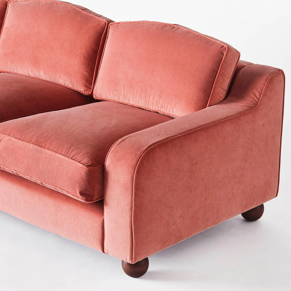 Lola Sofa - Vintage Pink - Image 3