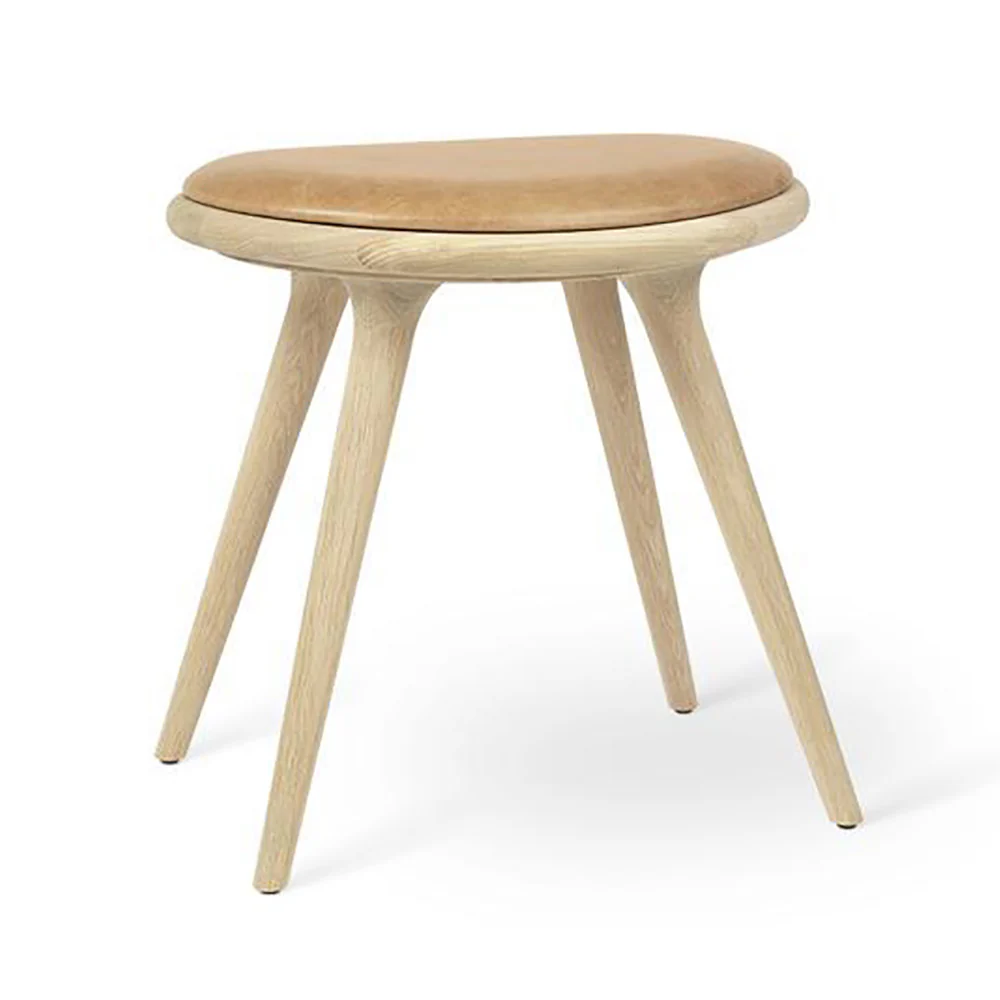 Low Stool - Oak, Soaped