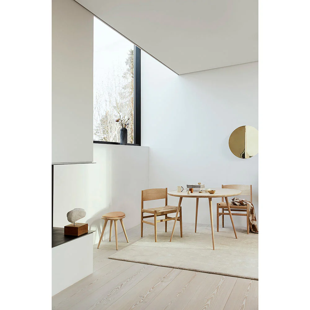 Low Stool - Oak, Soaped - Image 4