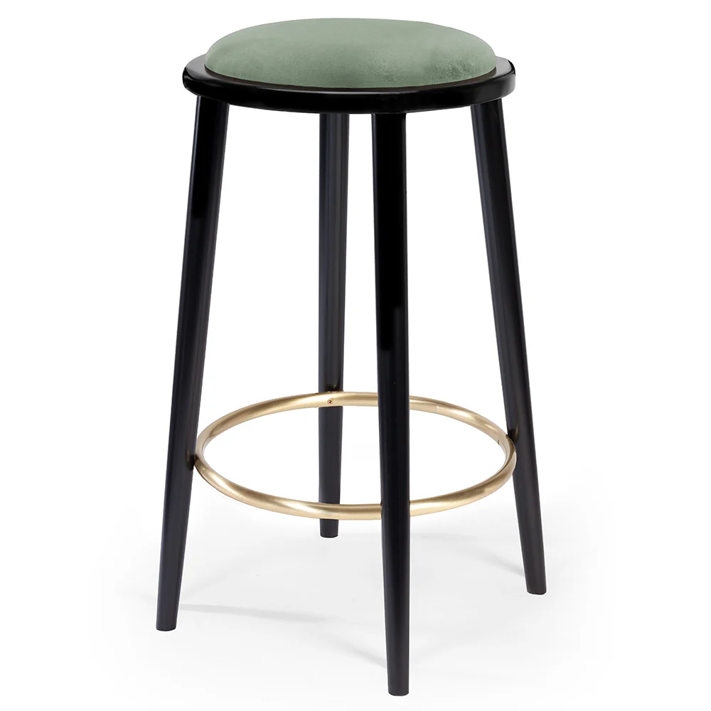Luc Bar Stool - Upholstered