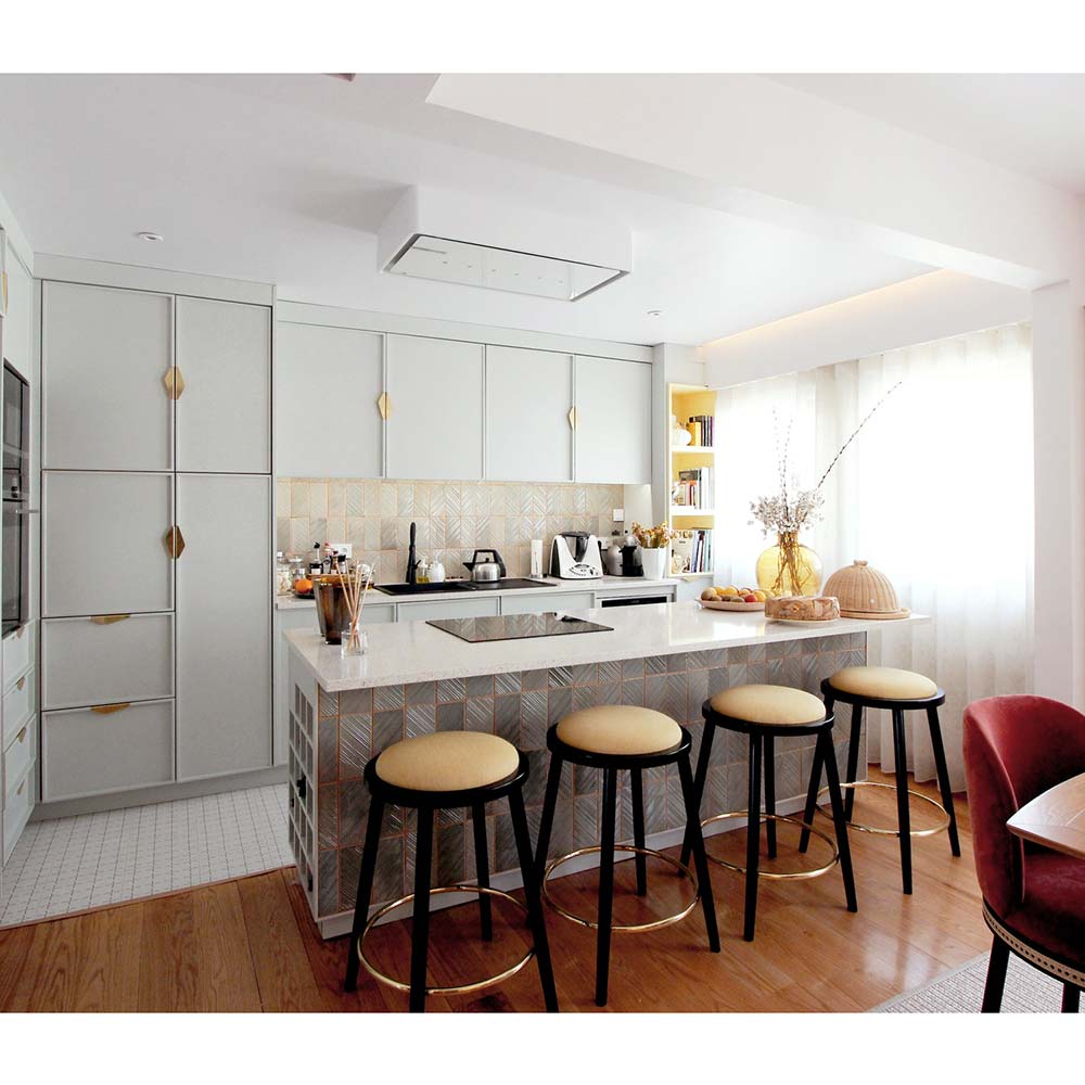 Luc Bar Stool - Upholstered - Image 3