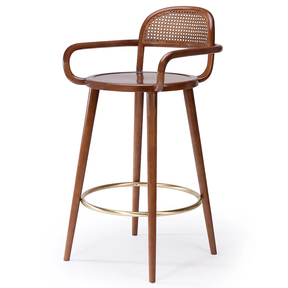 Luc Counter Chair - Cane Back