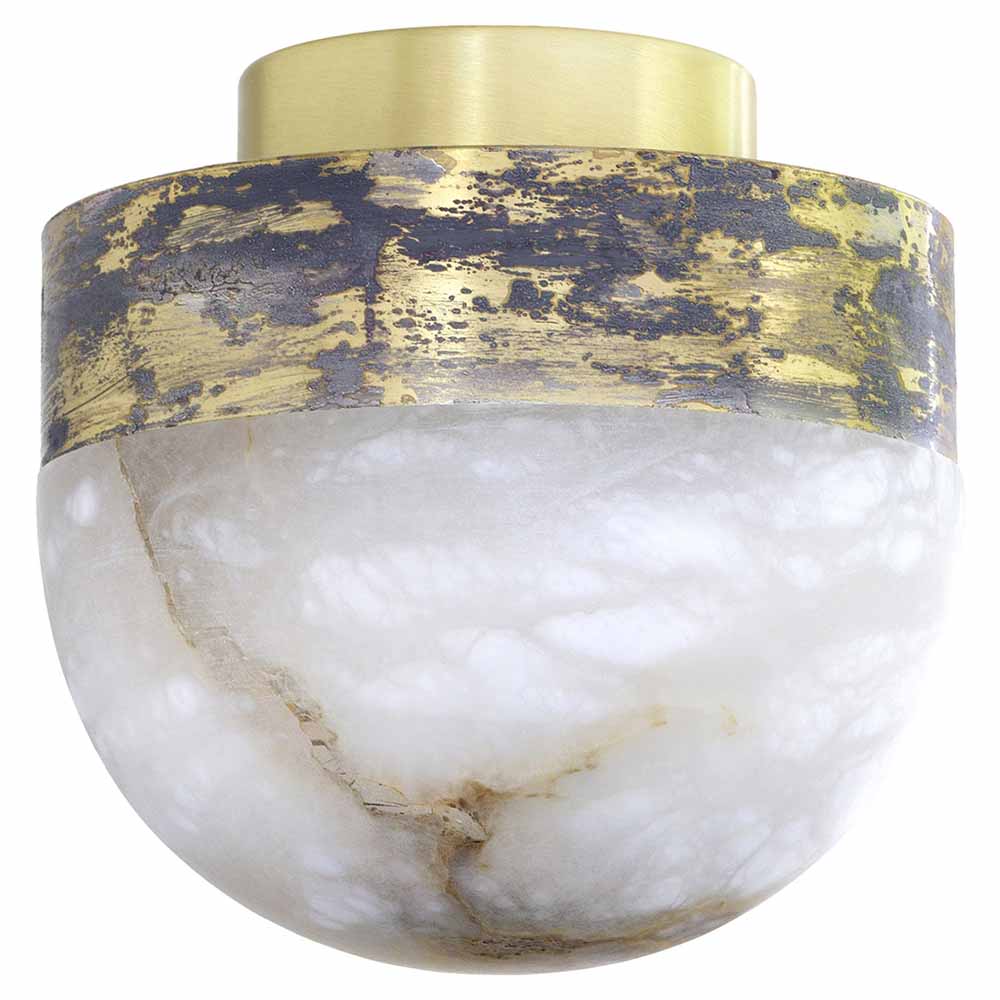 Lucid 300 Flush Mount - Honed Alabaster