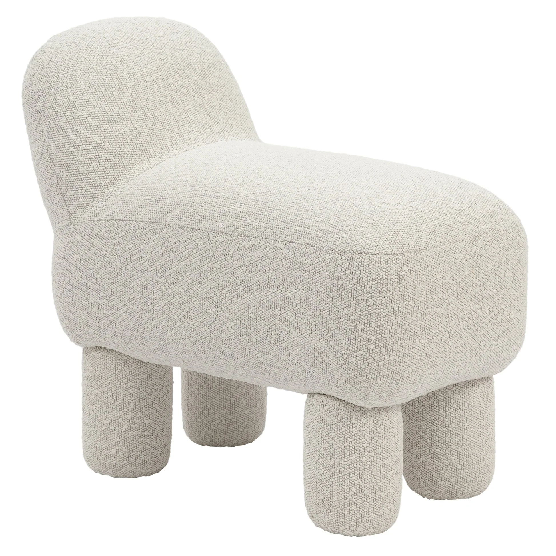 Lulu Pouf - Cream